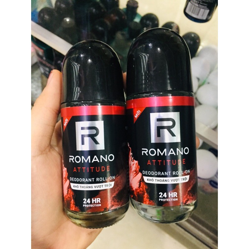 Lăn khử mùi Romano Attitude đỏ 50 ml