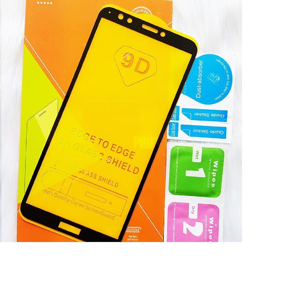 Kính cường lực điện thoại Huawei Y7 Pro 2018 9D xịn Full màn hình cao cấp