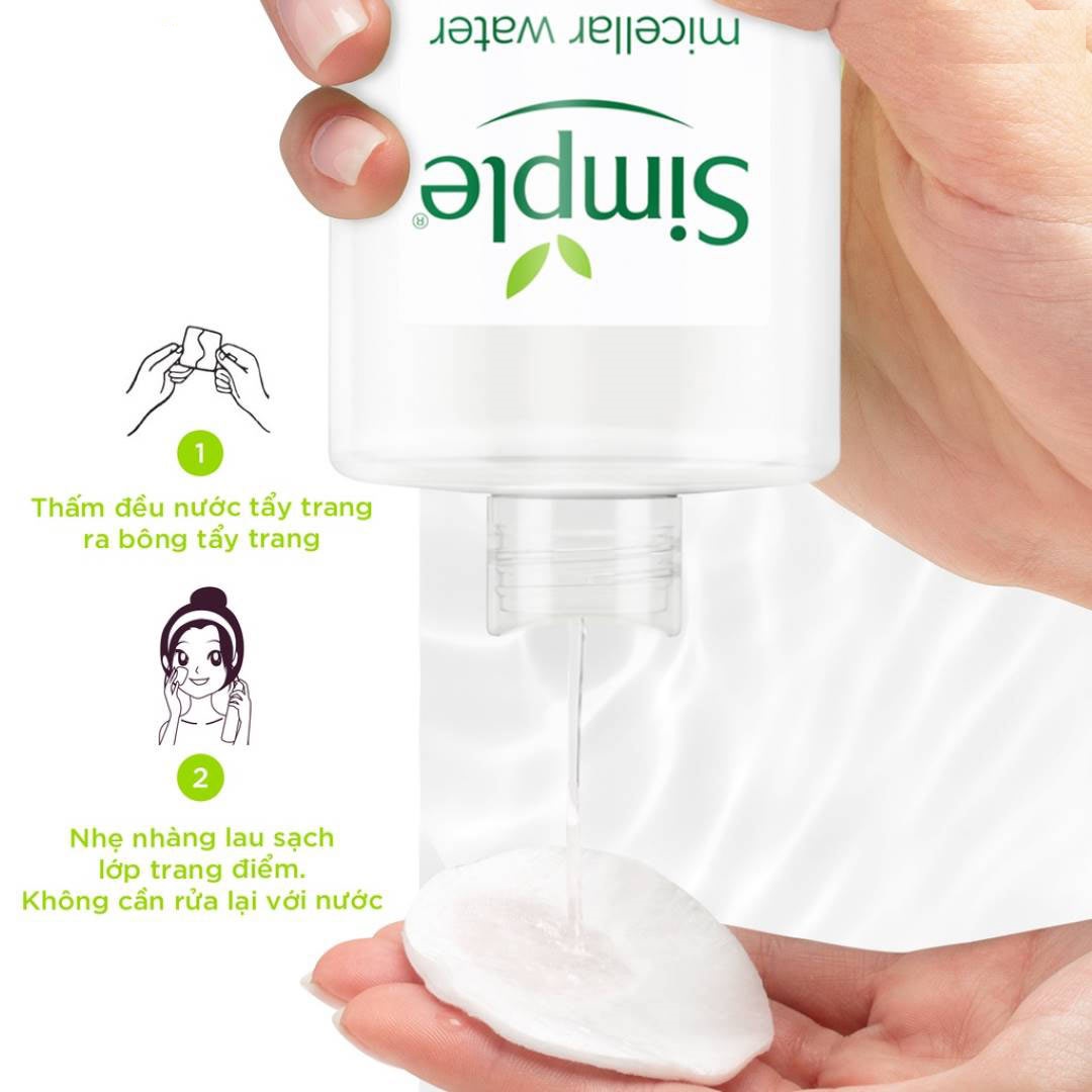 Nước Tẩy Trang Simple Micellar Cleansing Water 200ml