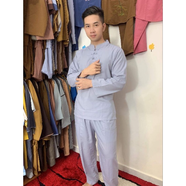 Đồ bộ đi chùa nam,3 nút kate