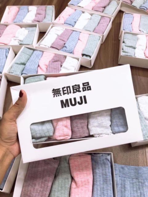 COMBO 05 QUẦN LÓT NỮ MUJI