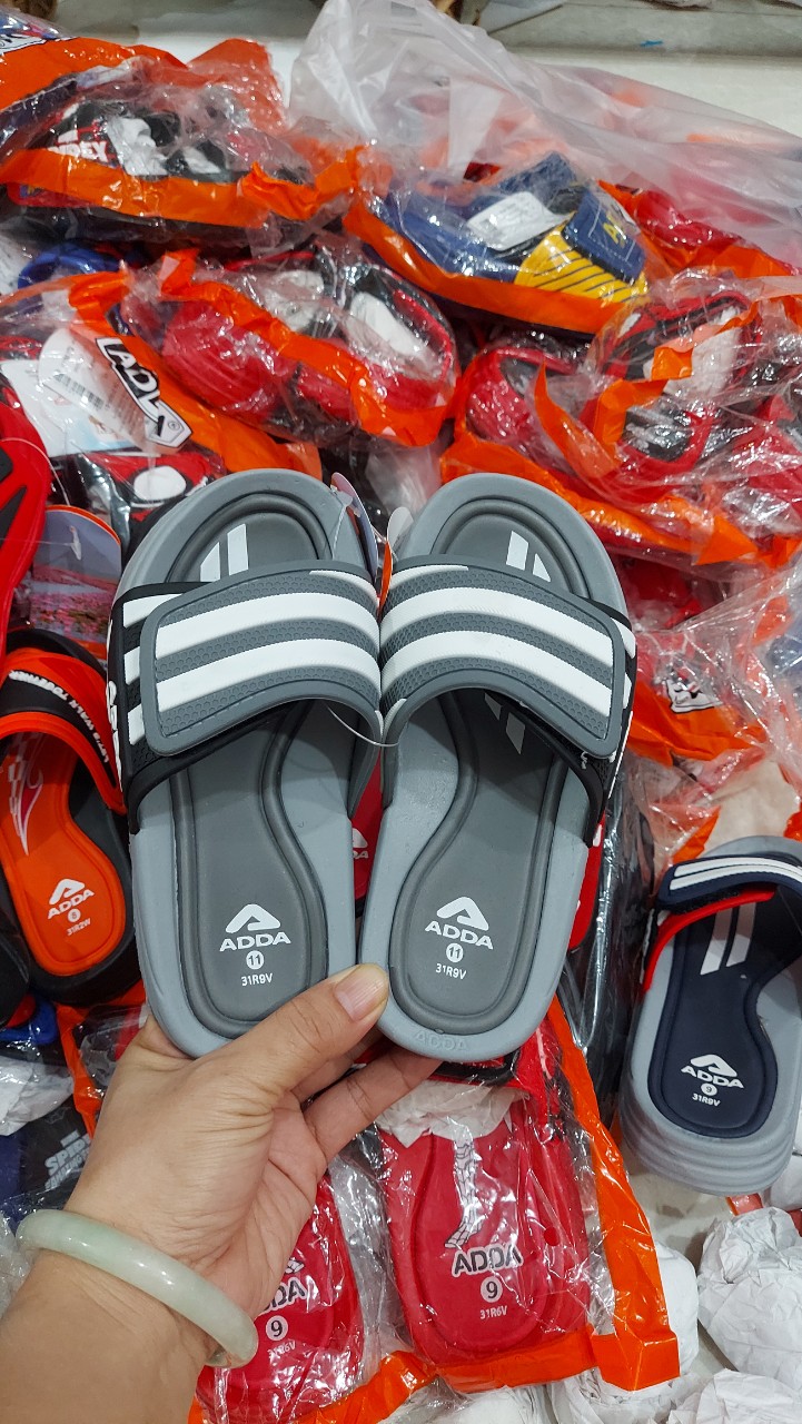 Dép Sandal Vynylon Flex ADDA Bé Trai Màu Sắc Đa Dạng Phong Cách Thể Thao