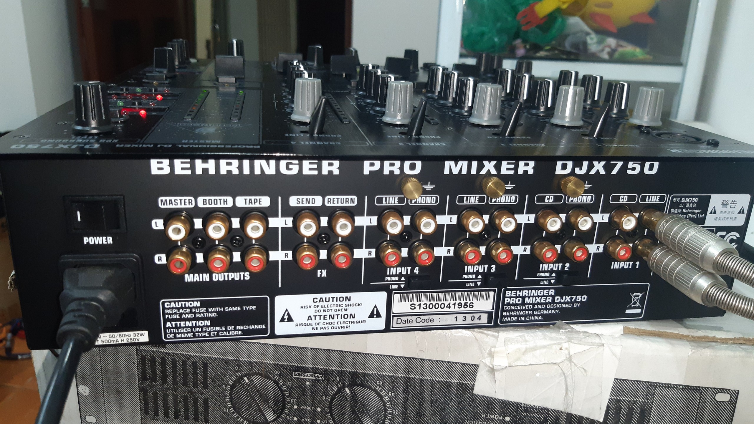 Máy trộn DJ PRO MIXER DJX750