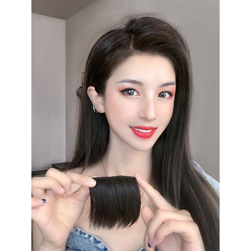 TÓC GIẢ KẸP PHỒNG CHÂN TÓC 10CM