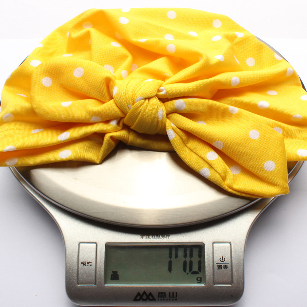 Mũ turban có nơ cho bé gái từ (0-10 tháng)