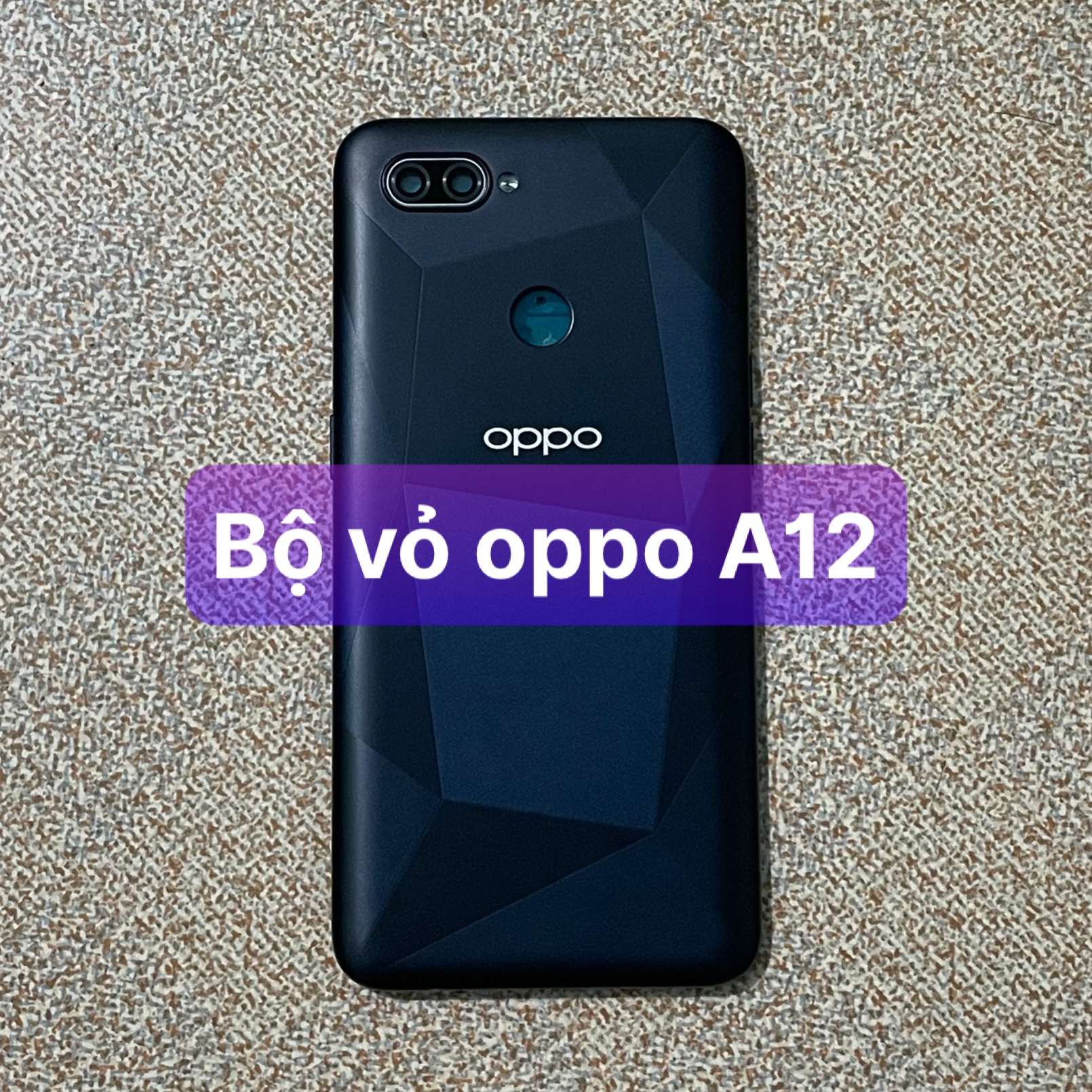 Bộ xương vỏ oppo A12 kèm khay sim