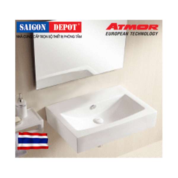 Lavabo treo tường ATMOR model: AT4583A