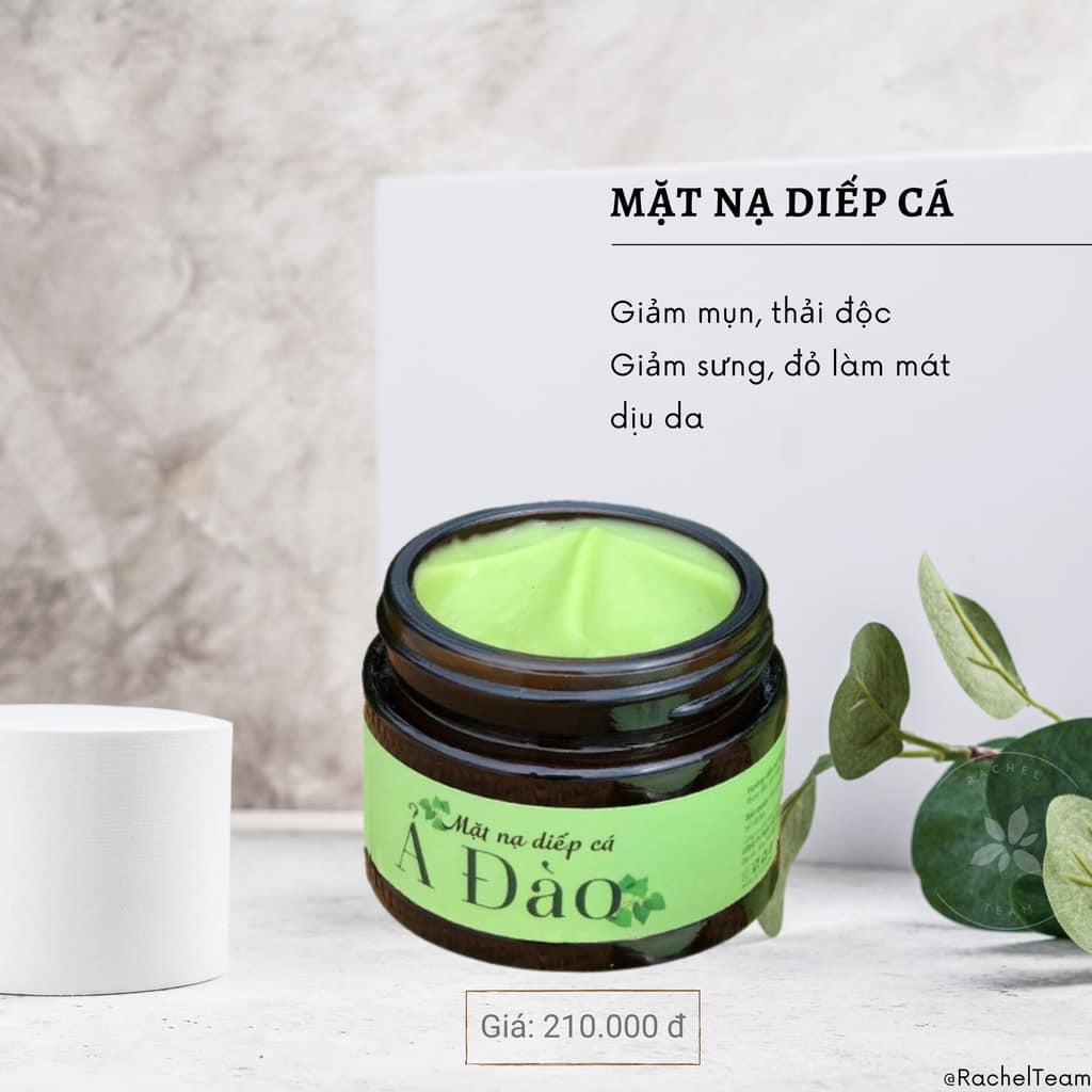 Mặt nạ diếp cá Ả đào 20gr - Mặt nạ Ả Đào Mộc Nhan [Chính hãng]