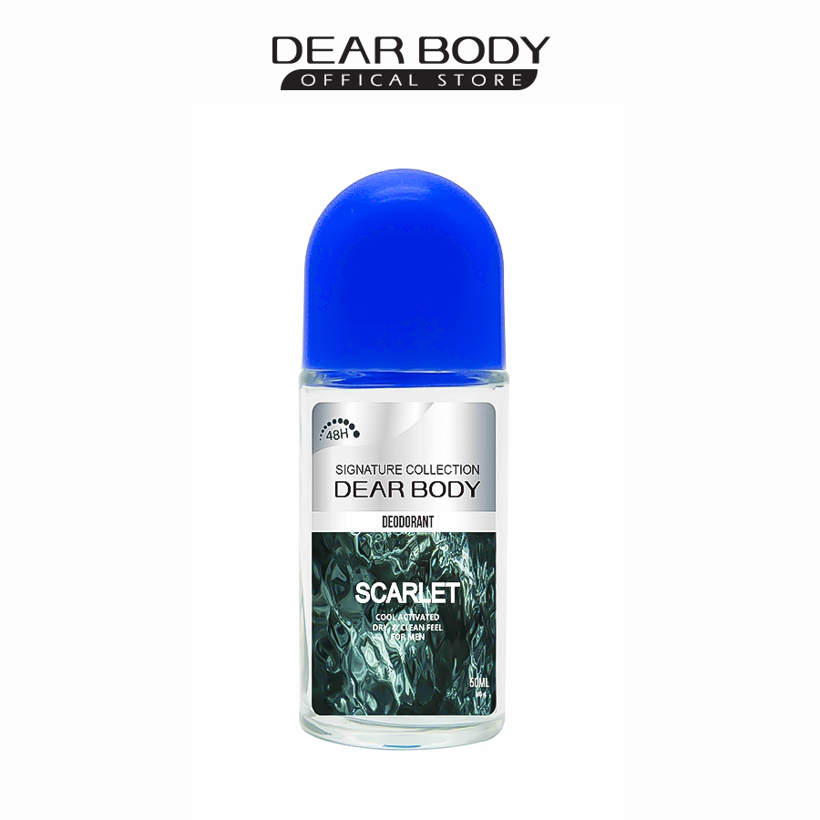 LĂN NÁCH DEAR BODY - LĂN KHỬ MÙI DƯỚI CÁNH TAY - DEODORANT FOR MEN 50ml - ĐIỀU TIẾT MỒ HÔI - NGĂN MÙI