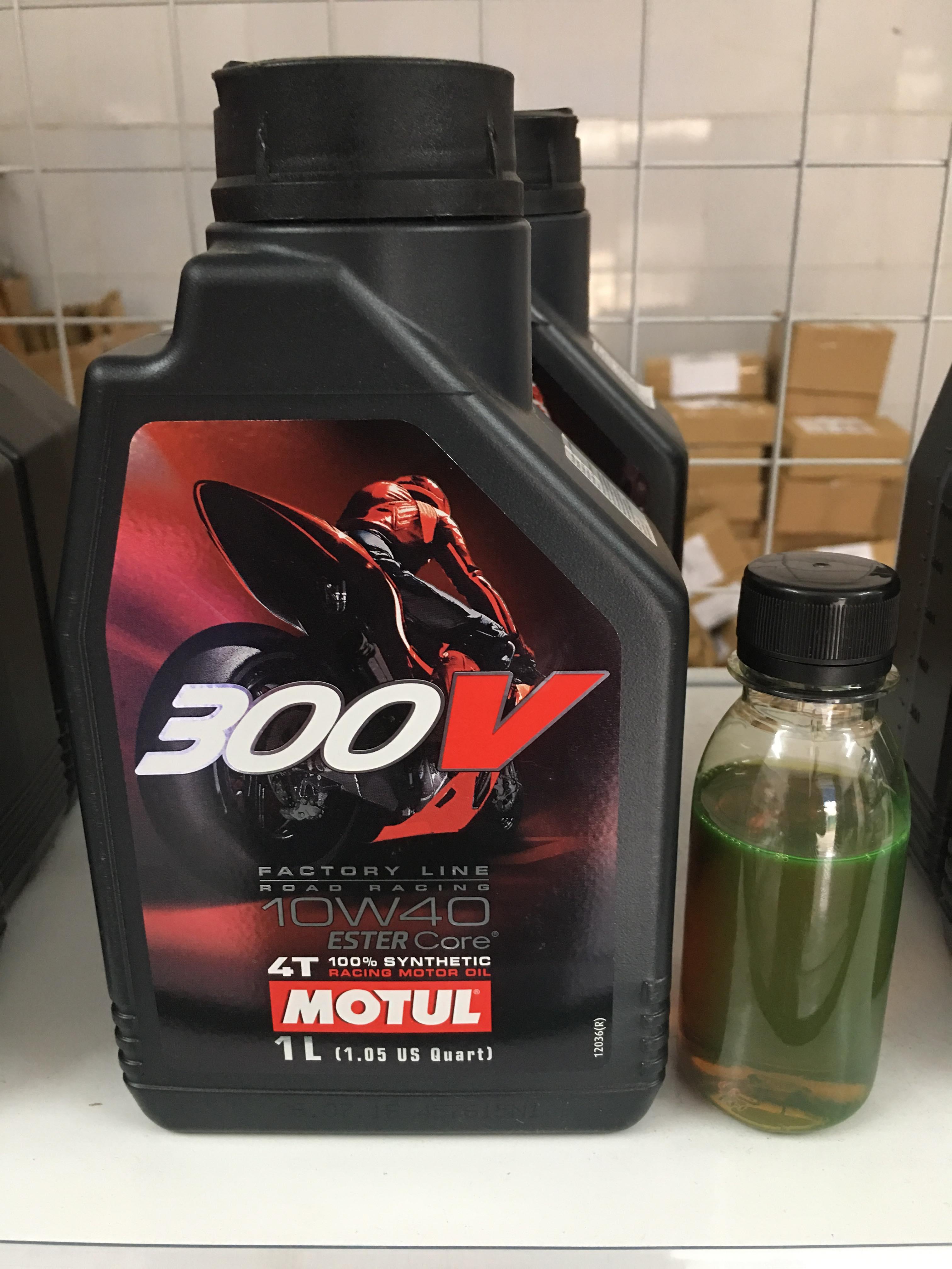 [ 100ml ] Nhớt Motul 300V 10W40 chiết lẻ 100ml
