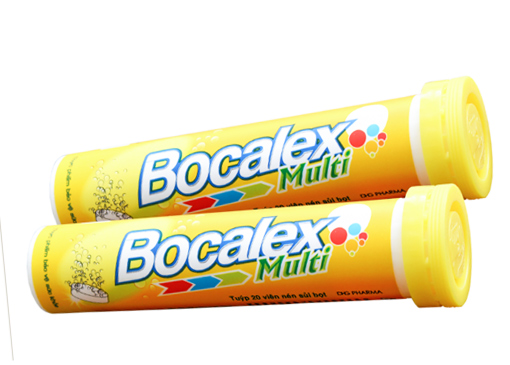 [HCM] Viên sủi bổ sung vitamin Bocalex Multi (Tuýp 20 viên sủi)