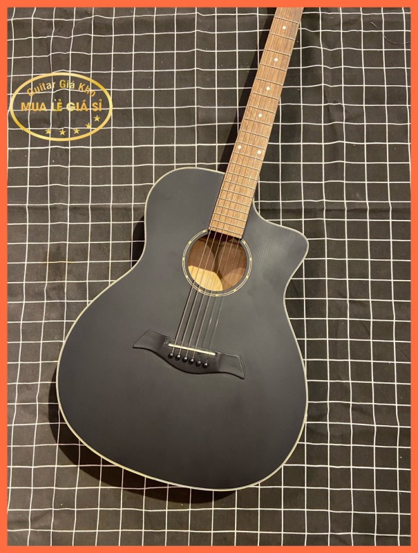 Guitar Guitar Acoustic dành cho người mới tập chơi mặt gỗ thông giá TẠI XƯỞNG