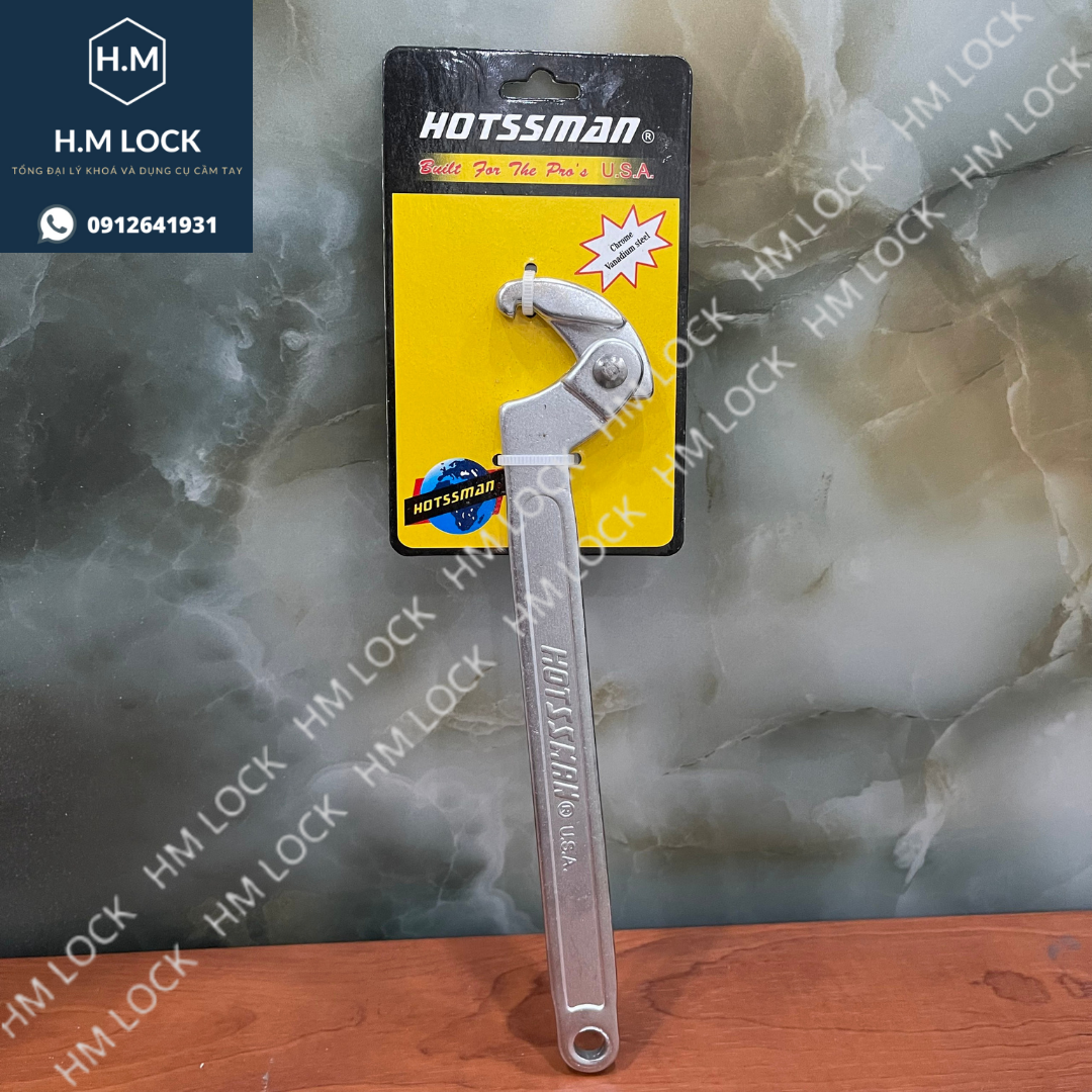 Cờ lê móc cổ xe máy hotssman - hàng chính hãng cao cấp - hm lock