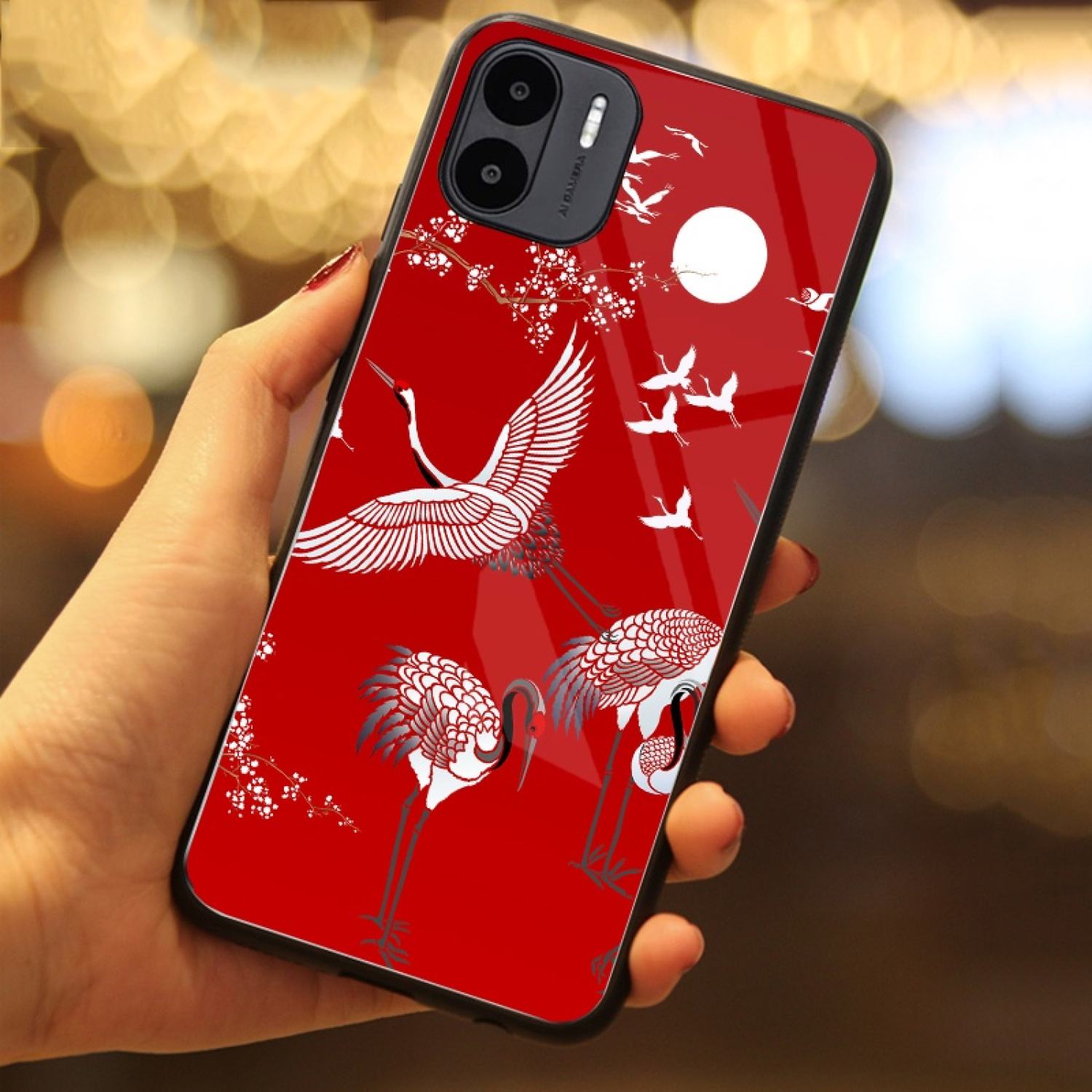 Ốp Lưng Kính 3D XIAOMI REDMI A1, A2, A1 Plus, A2 Plus  PHIÊN BẢN MỚI