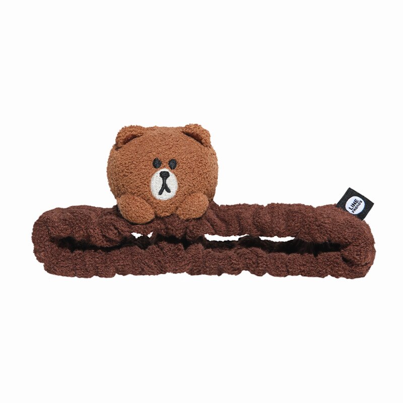 Line Friends Carton Brown Rearview Mirror Cover