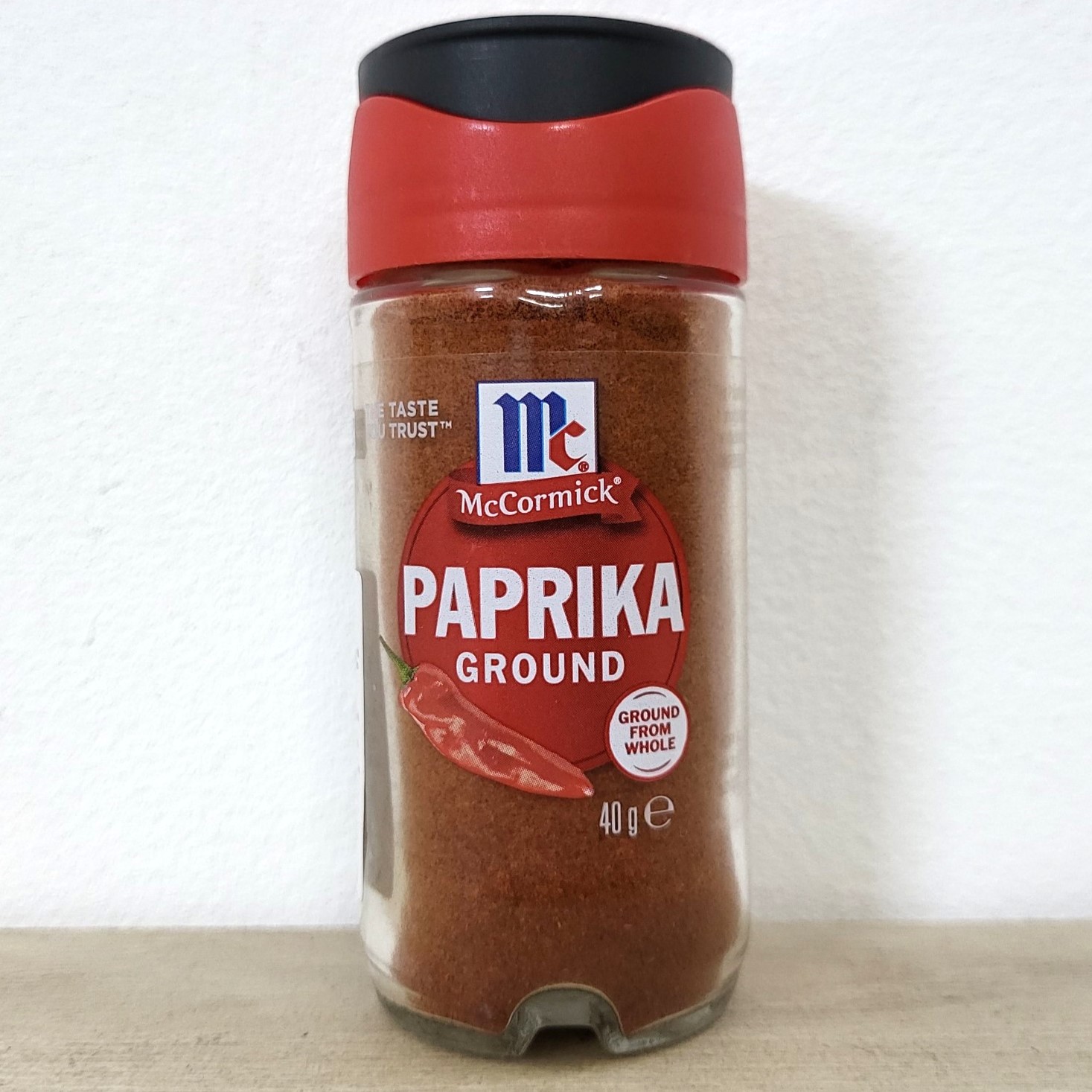 MCCORMICK (Lọ Paprika 40g) BỘT ỚT CỰA GÀ Paprika Ground from Whole
