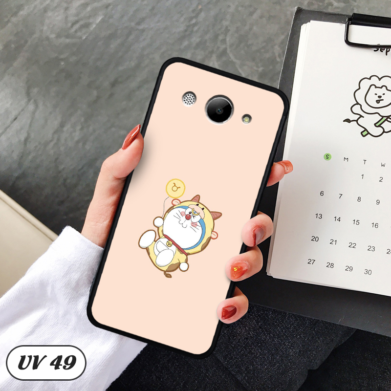 Ốp điện thoại HUAWEI Y3 2017 - lưng nhám viền dẻo