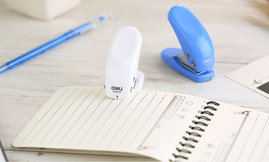 Dụng cụ đục lỗ - Kìm đục lỗ giấy sổ còng Deli