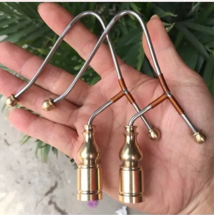 Móc đồng lồng bẫy chim chào mào, chích chòe xoay 360 độ. Phụ kiện lồng chim Quang Tuân