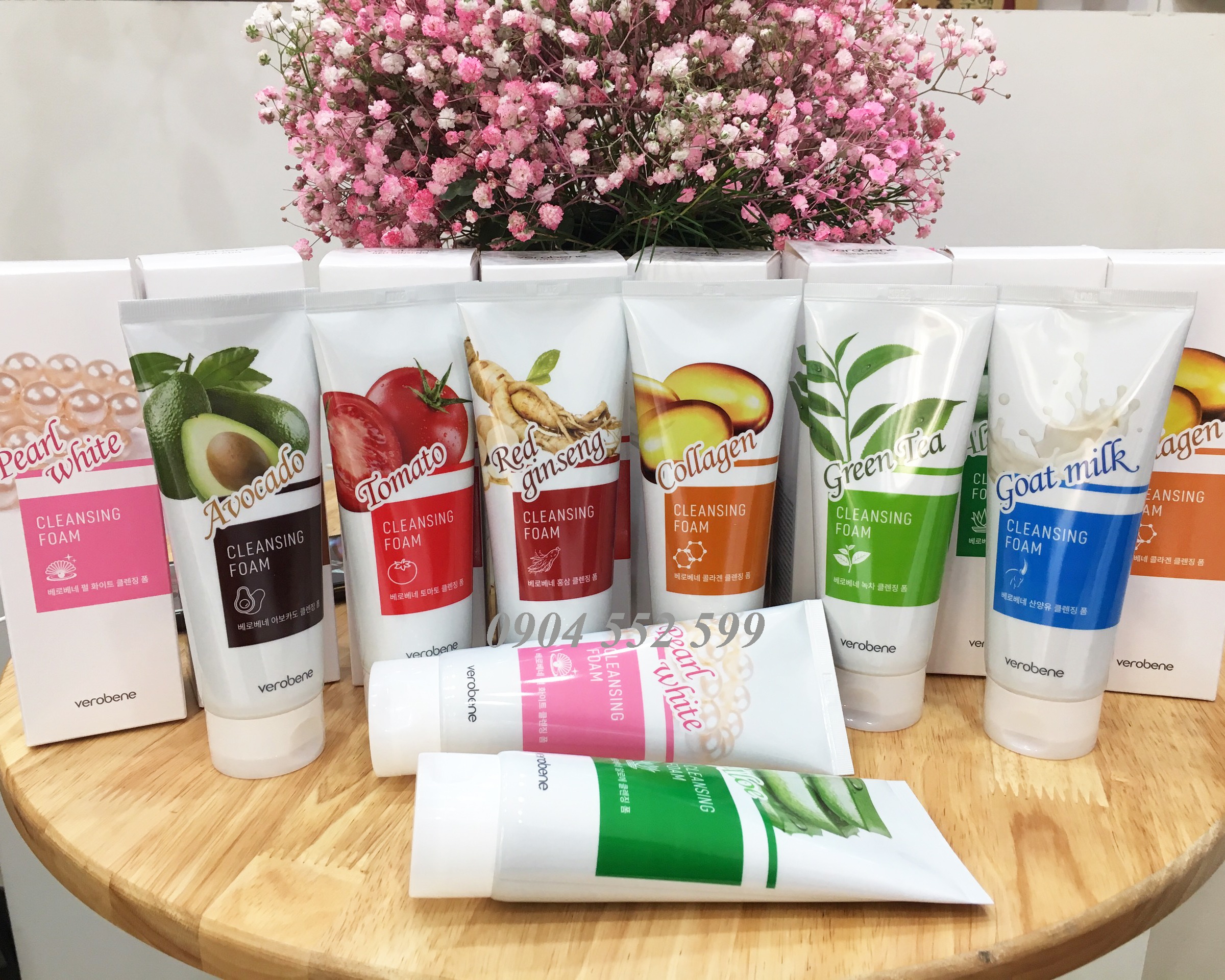 SỮA RỬA MẶT VEROBENE KOREA HÀN QUỐC