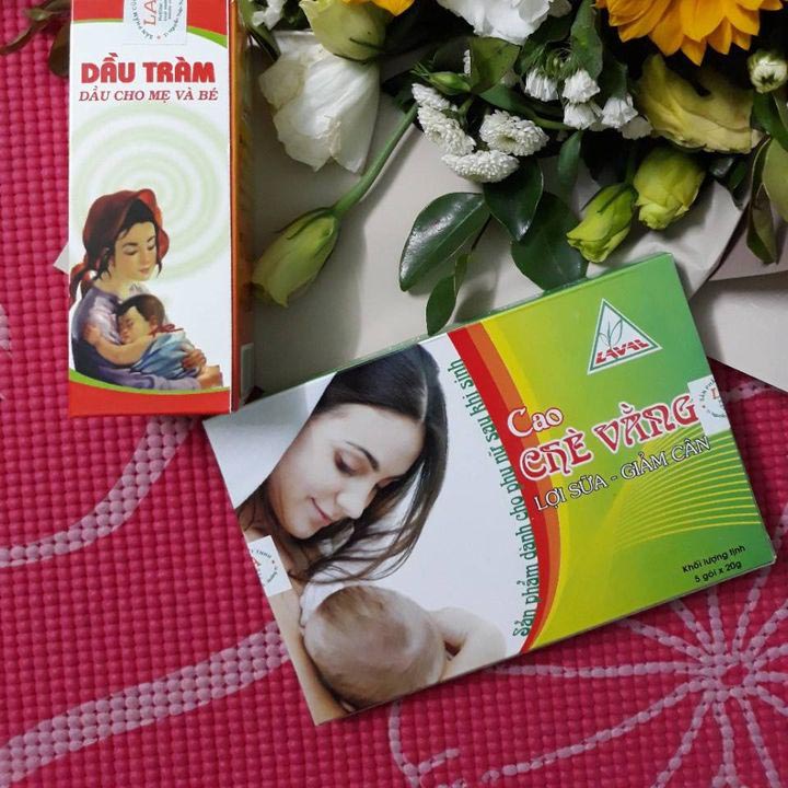 Cao chè vằng Lava giảm cân, lợi sữa [Hộp 5 gói]