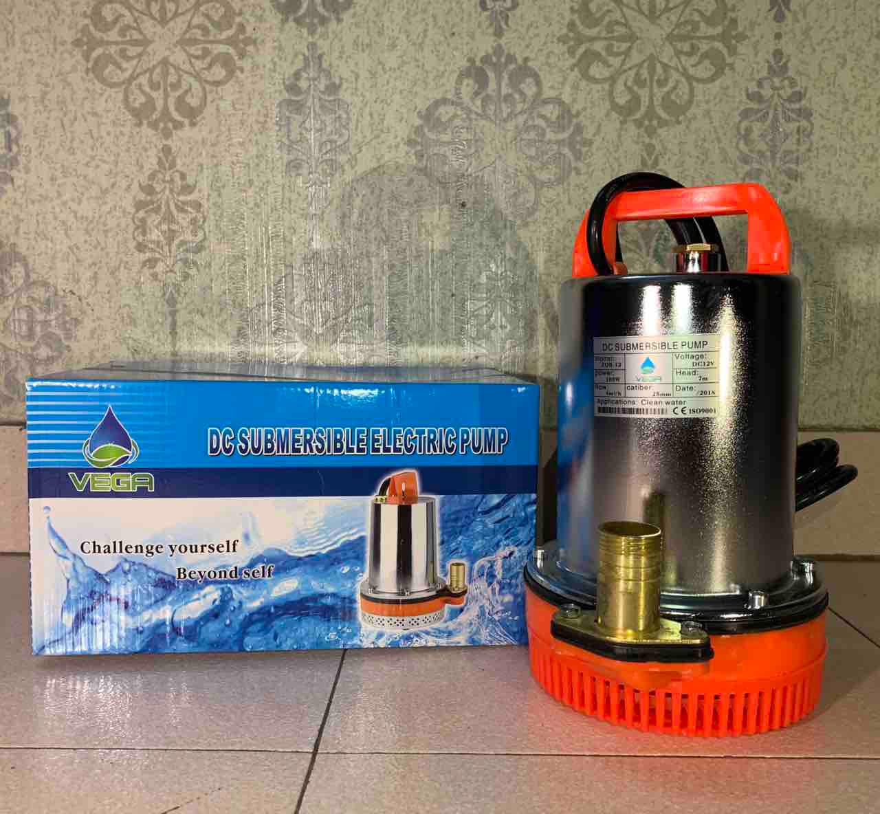 Máy bơm nước chìm 12v 180w Inox