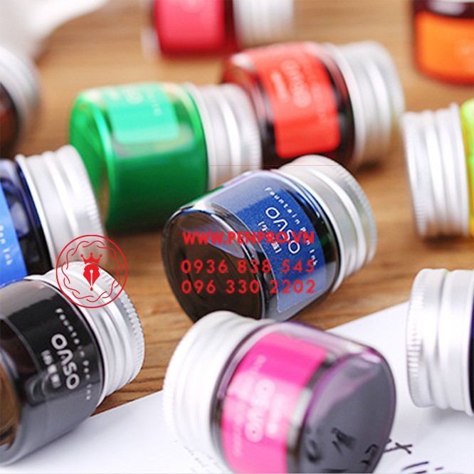 Mực Oaso 20Ml,Mực Nhật Cao Cấp,Mưc Bút Máy - Penpro