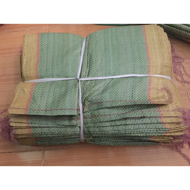 Combo sỉ 100 bao dệt ọp đựng gạo 10kg