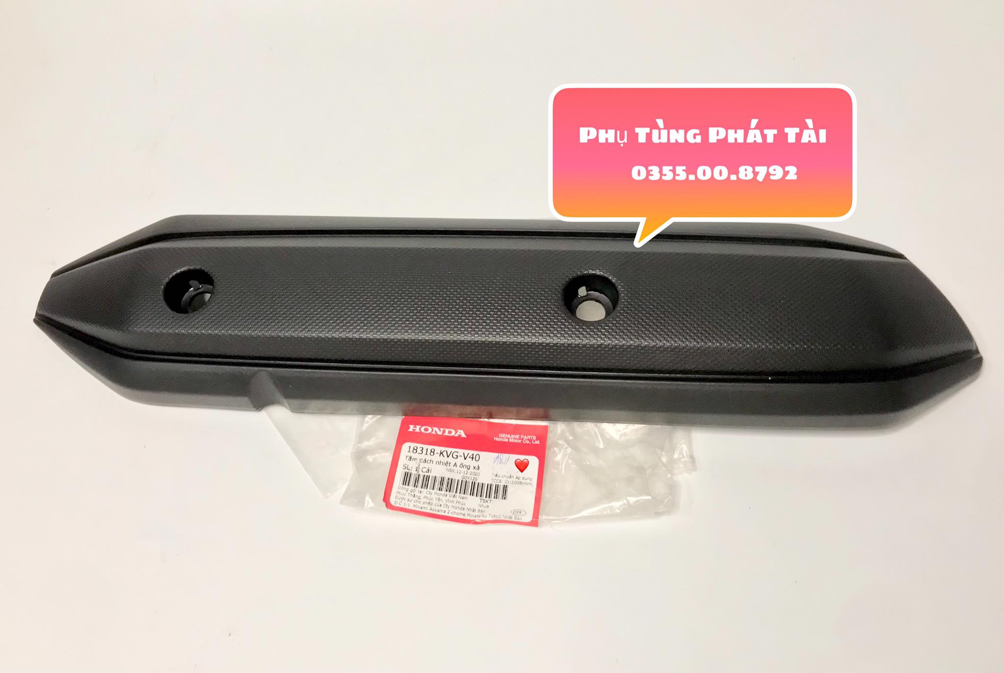 Ốp pô - vĩ pô air blade 2011 - 2012 chính hãng honda