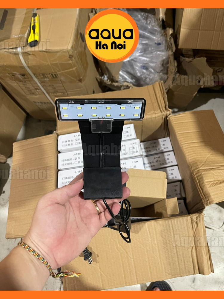 Đèn kẹp LED mini X3 gắn hồ cá cảnh thủy sinh