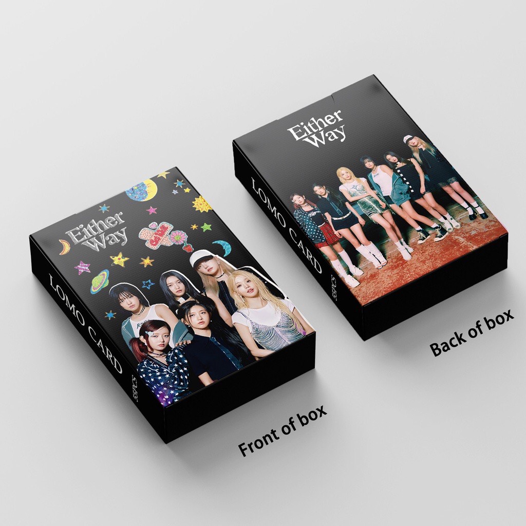 Set 55 lomo card IVE - Either Way 2023