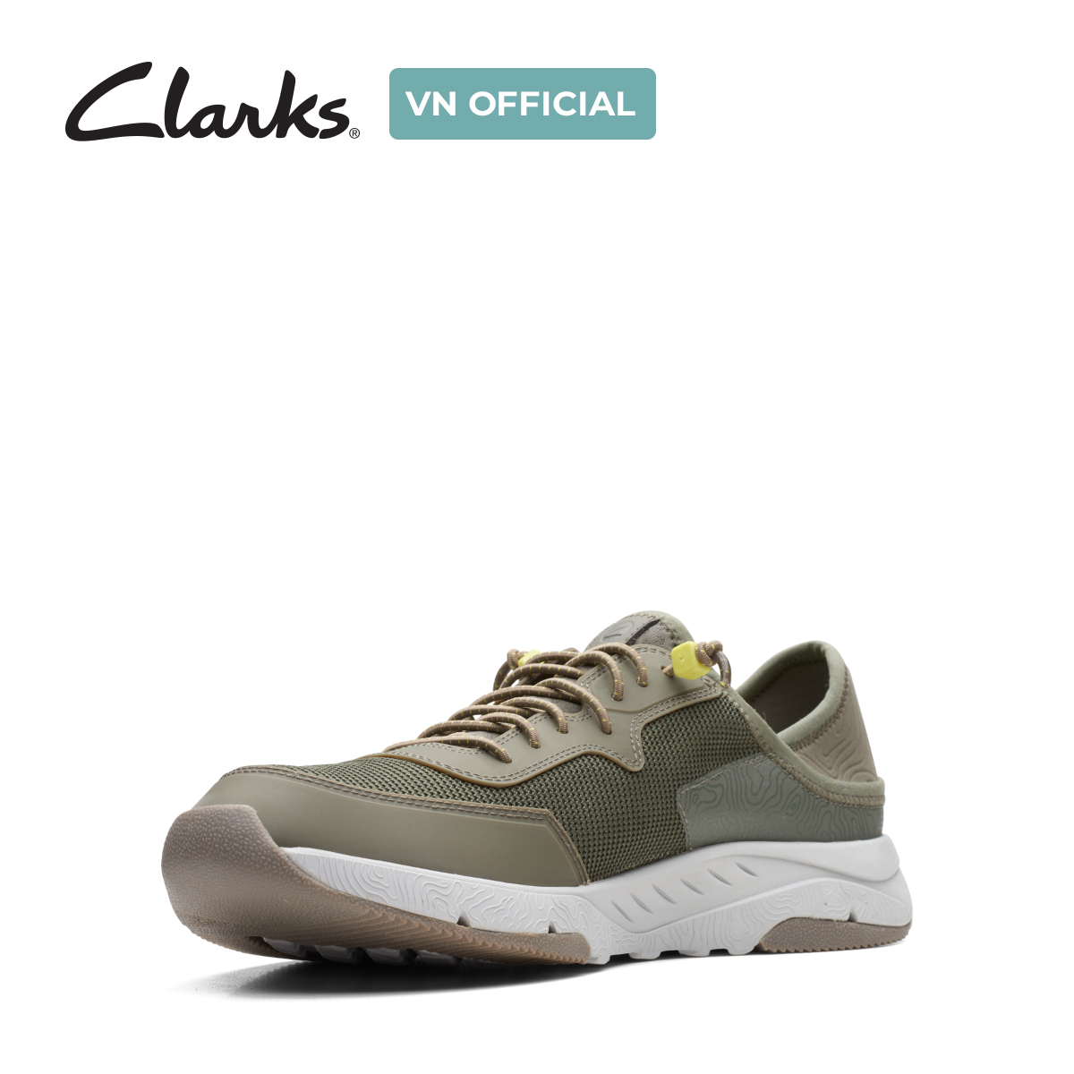 Giày Sneaker Da Nam Clarks - Davis Low