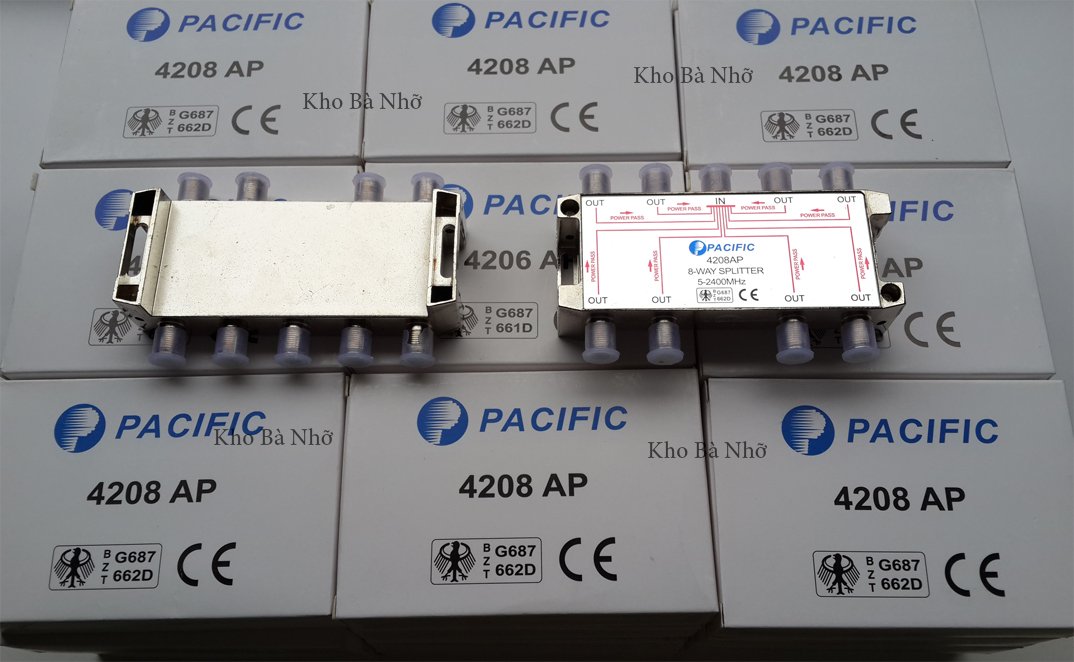 (1-8). Chia Pacific 4208AP (5-2400mhz) hàng chính hãng 2020