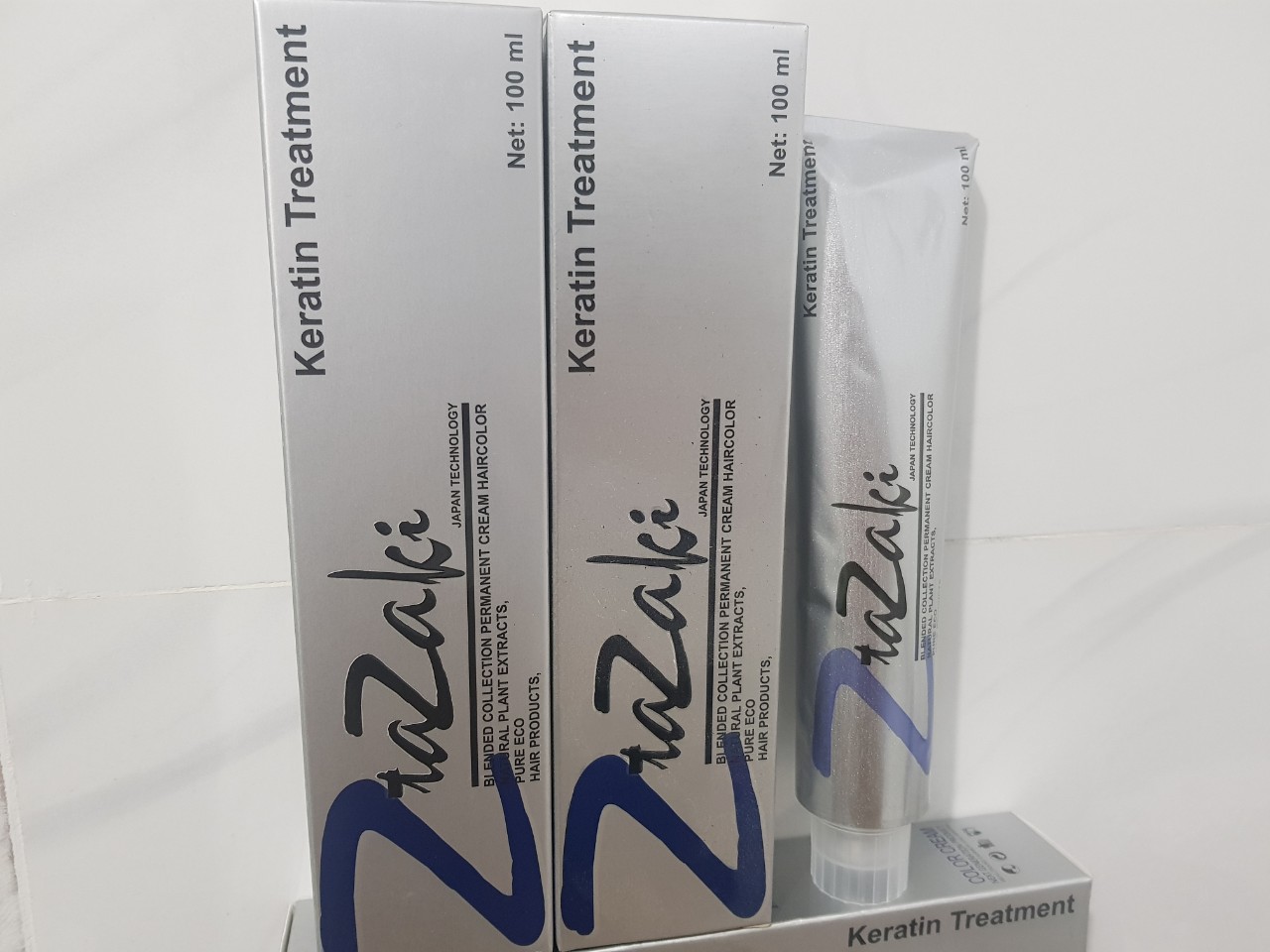 [HCM]thuốc nhuộm tóc màu xanh rêu tazaki 100ml