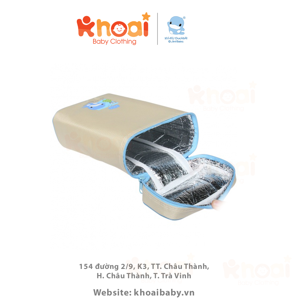 Túi ủ ấm bình sữa Kuku Duckbill