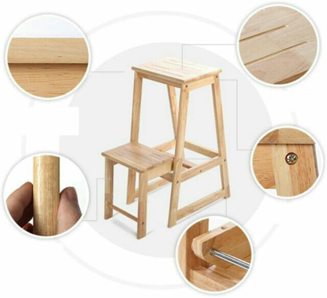 GHẾ GỖ 2 TẦNG GHẾ THẮP NHANG