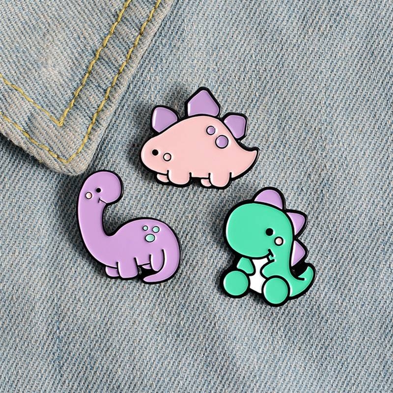 Pin cài áo khủng long chibi - GC297