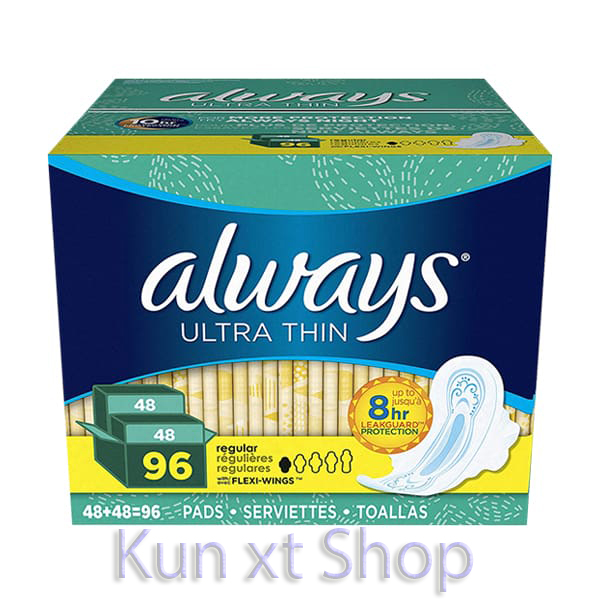 Băng vệ sinh Always Ultra Thin Regular with Wings 96 miếng