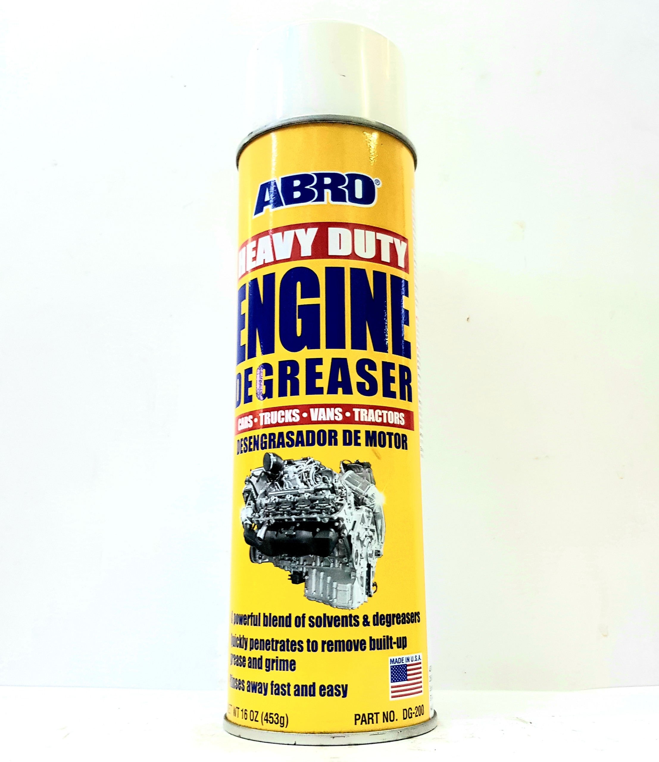 [HCM]CHAI VỆ SINH MÁY ABRO ENGINE DEGREASER 453G