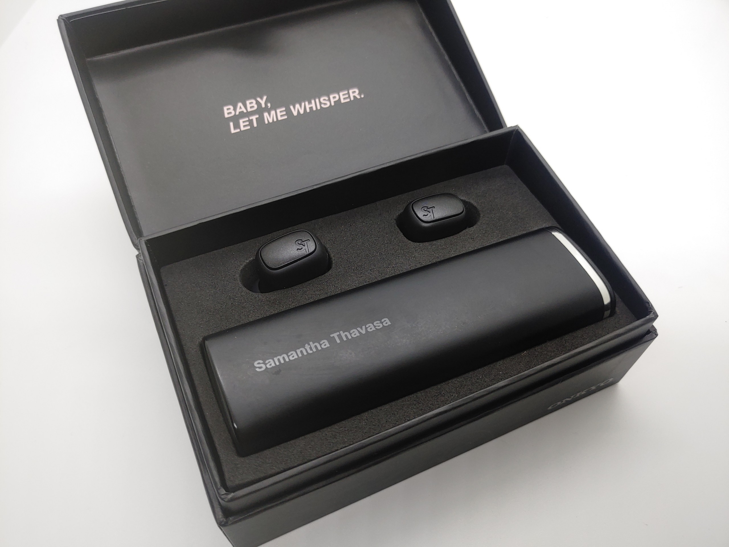 ONKYO Samantha Thavasa IE-ST5TW(B) 試用のみ】 完全ワイヤレス 