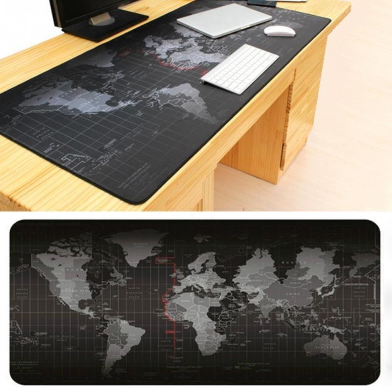 Giá Mousepad Custom Worldmap Black 900x400mm, (Giá chưa bao gồm VAT),