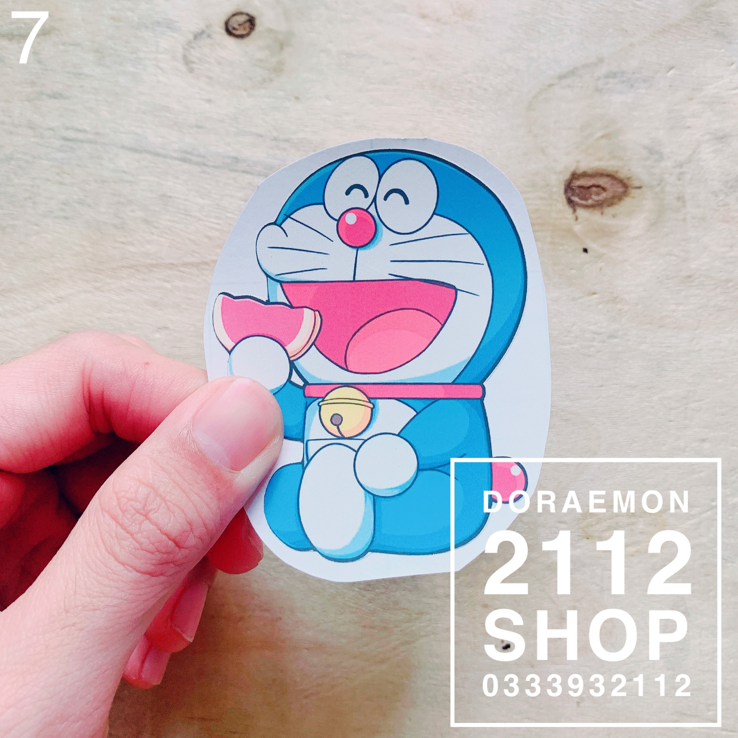 Sticker dán áo - Hình dán ủi áo Doraemon - Tem ủi áo Doraemon (nhiều mẫu)