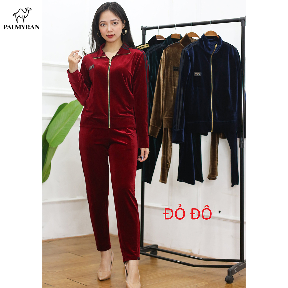 Bộ quần áo nhung tuyết cao cấp palmyran NT01