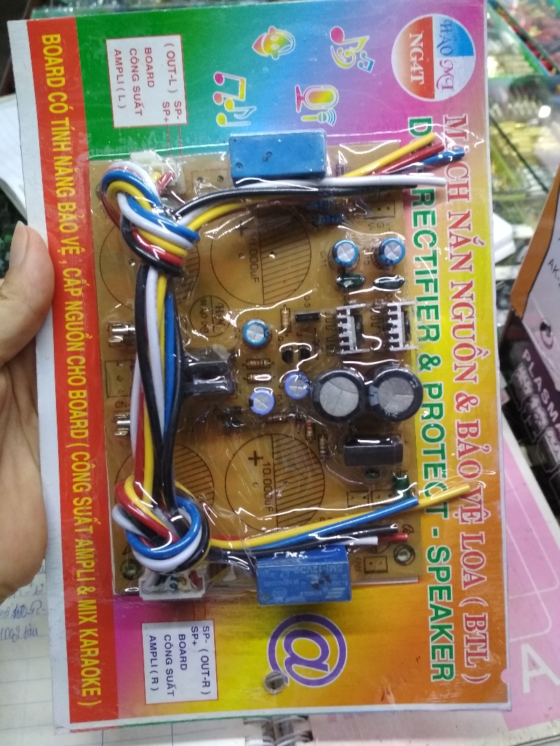 Mạch loa borad nắn nguồn bảo vệ loa btl