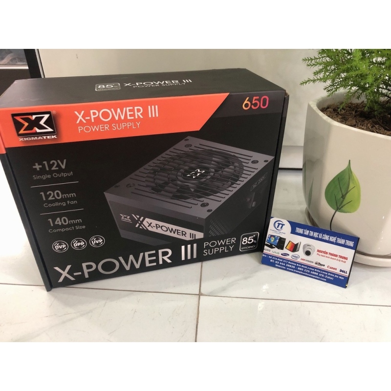 ❉  Nguồn máy tính XIGMATEK X-POWER III X-350 (EN45952) 250W - Phiên bản 2020 - Sản phẩm lý tưởng cho hệ thống GAME-NET
