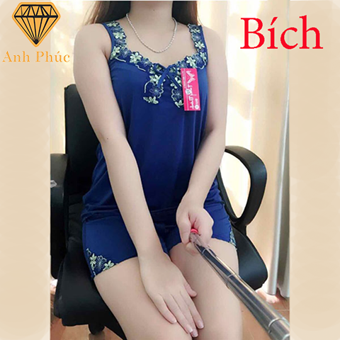 [HCM]Bộ đùi ngủ vải thun lạnh mặc mát  Anh Phúc