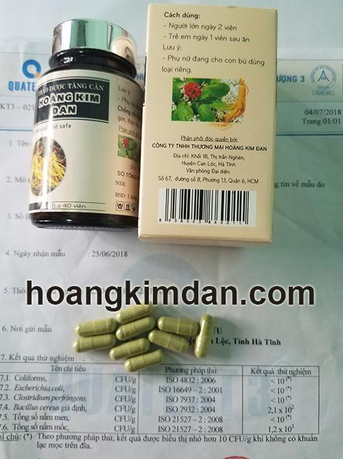 Sản phẩm giúp tăng cân hoàng kim đan - sản phẩm giúp tăng cân tiến hạnh