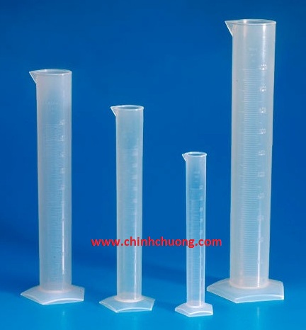 Ống đong nhựa 25ml chia vạch rõ ràng