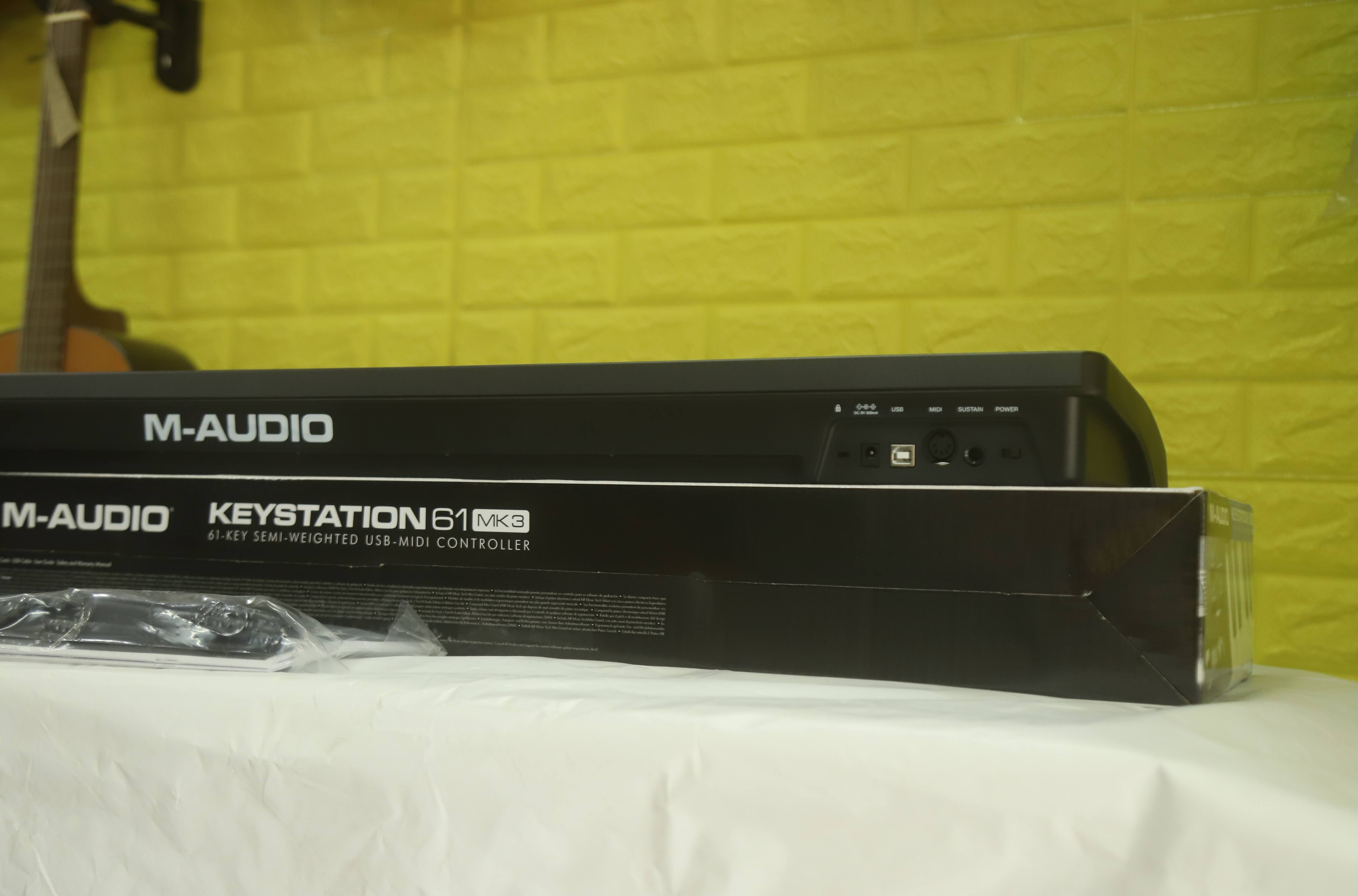 Đàn midi controller M-audio KEYSTATION 61 II