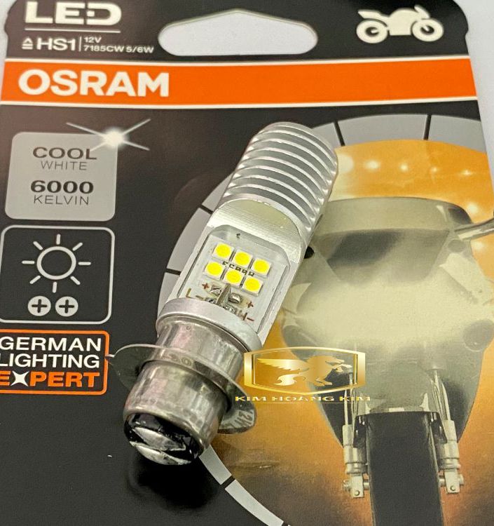 Đèn Pha Led OSRAM Chân M5 với 6 Tim Led Dành Cho Xe Máy siêu rẻ